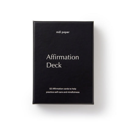 Affirmation Card Deck - Mindfulness Gift, Gratitude Cards, Wellness Cards, Affirmation Gift, Self Care Gift