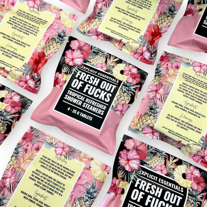 Swear Shower Steamers, Self Care Gift Idea, Shower Bombs